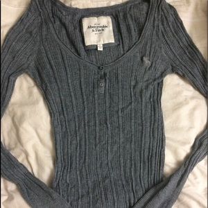 ABERCROMBIE & FITCH LIGHTWEIGHT LONG SHIRT